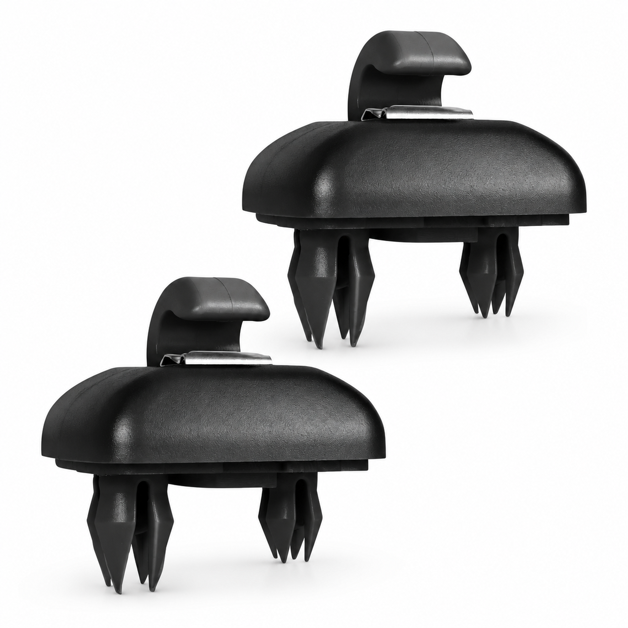 2pcs Sun Visor Clip Holder Hook for Audi A1 A3 A4 A5 Q3 Q5 TT Black 8U08575624PK – Y331/E234/2pcs-sunvisor – image 8