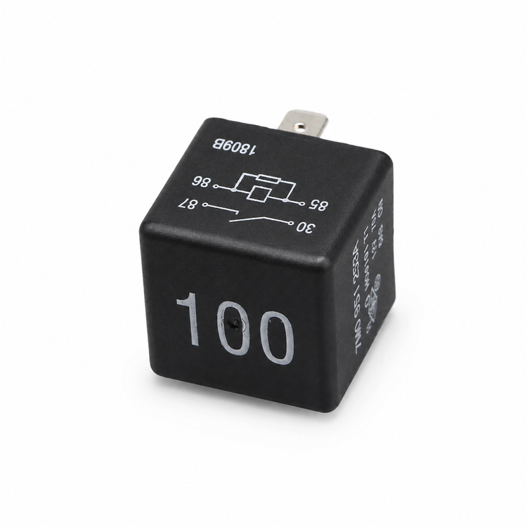 12V Car Relay 4 Pin Multifunction Number 100 Normally Open Relay 7M0951253A for VW A3 A4 A6 Q5 Q7