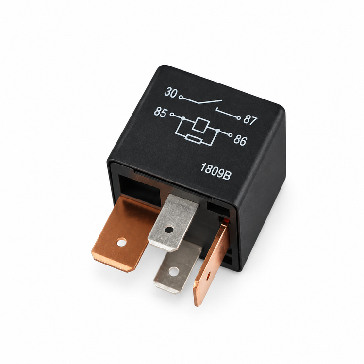12V Car Relay 4 Pin Multifunction Number 100 Normally Open Relay 7M0951253A for VW A3 A4 A6 Q5 Q7 – Y332/E247/relay-no.100 – image 3