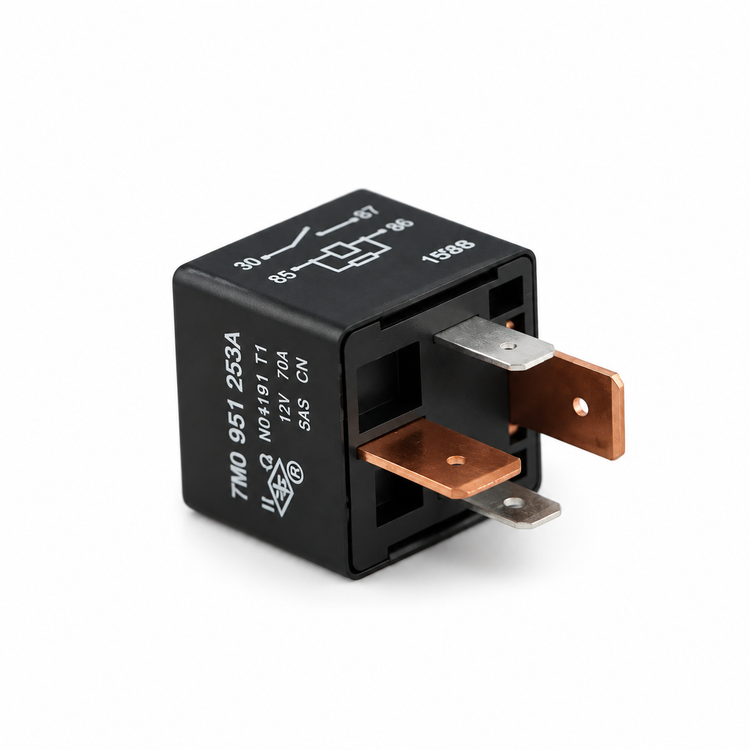 12V Car Relay 4 Pin Multifunction Number 100 Normally Open Relay 7M0951253A for VW A3 A4 A6 Q5 Q7 – Y332/E247/relay-no.100 – image 5