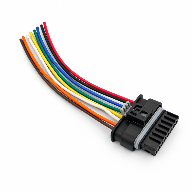 Radar Sensor Plug 8 Pin Connector 705-365 872-862-521 705-223 for Benz BMW – Y344/E322-8pin-wired-C400 – image 6