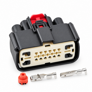 16 Pin (4B+12S) Hybrid Engine Wiring Connector Plug 34985-1601 34986-2144 – Fits GM Ford Mondeo Focus Buick Lacrosse – Y346/E362-16pin-AX0091-AX0301-C161 – image 2