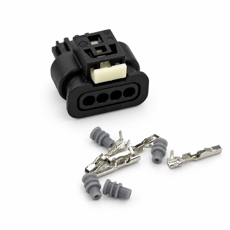 Radiator Shutter Plug 4 Pin Connector for BMW F30 F10 G30 G20 X1 X3 X5 Grill – Y349/E301-4pin-C188 – image 2