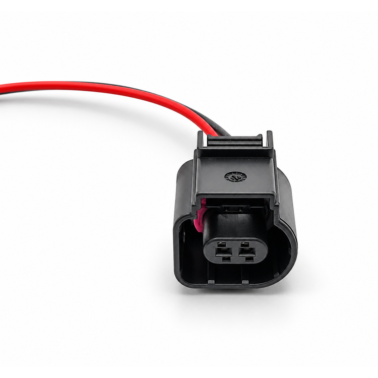 2 Pin For VW Audi Seat Skoda Pre-wired Wiring Loom Harness Repair Connector Plug Socket 8K0973702 8k0-973-702 – Y52.G/cable – image 3