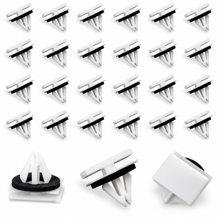 100pcs Ford Side Skirt Sill Trim Clips with Sponge Seal 5270438 5264089 – Y58/FullPack-100pcs – image 6