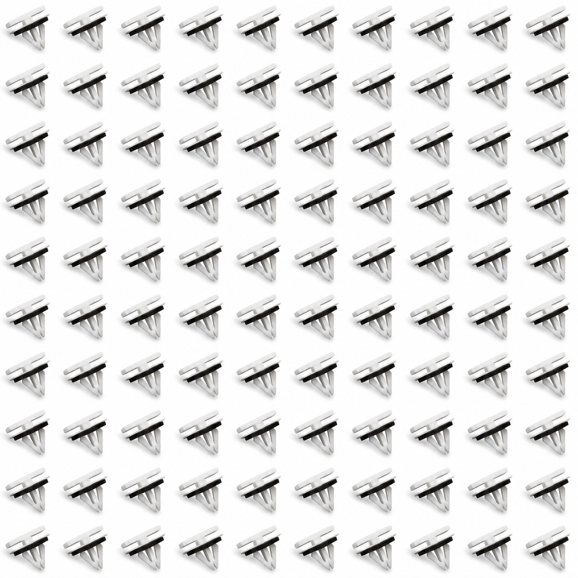 100pcs Ford Side Skirt Sill Trim Clips with Sponge Seal 5270438 5264089 – Y58/FullPack-100pcs – image 2