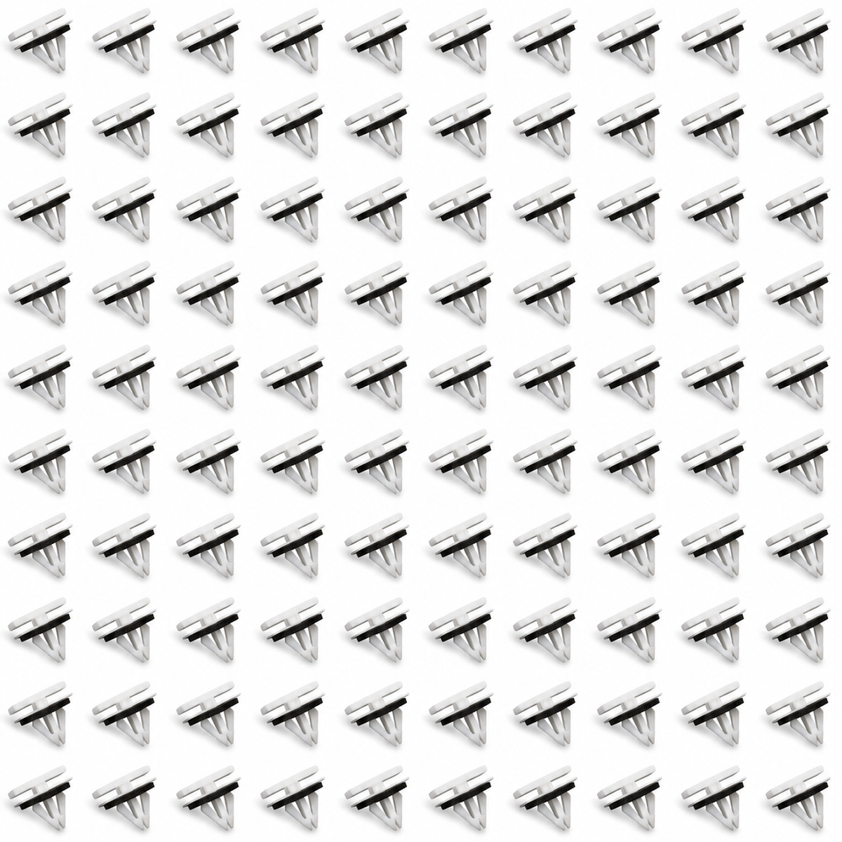 100pcs Ford Side Skirt Sill Trim Clips with Sponge Seal 5270438 5264089 – Y58/FullPack-100pcs – image 2