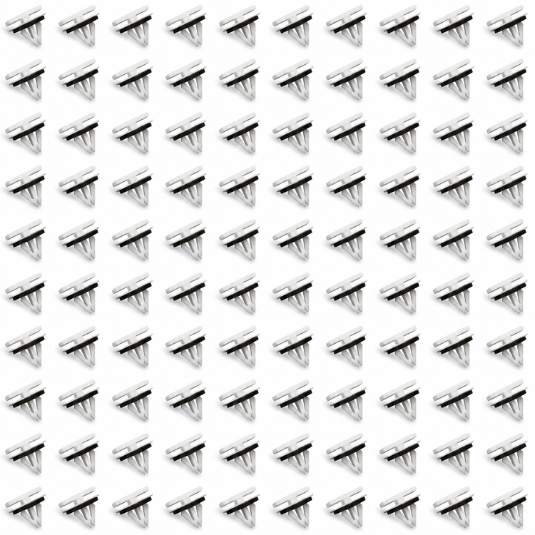 100pcs Ford Side Skirt Sill Trim Clips with Sponge Seal 5270438 5264089 – Y58/FullPack-100pcs – image 2