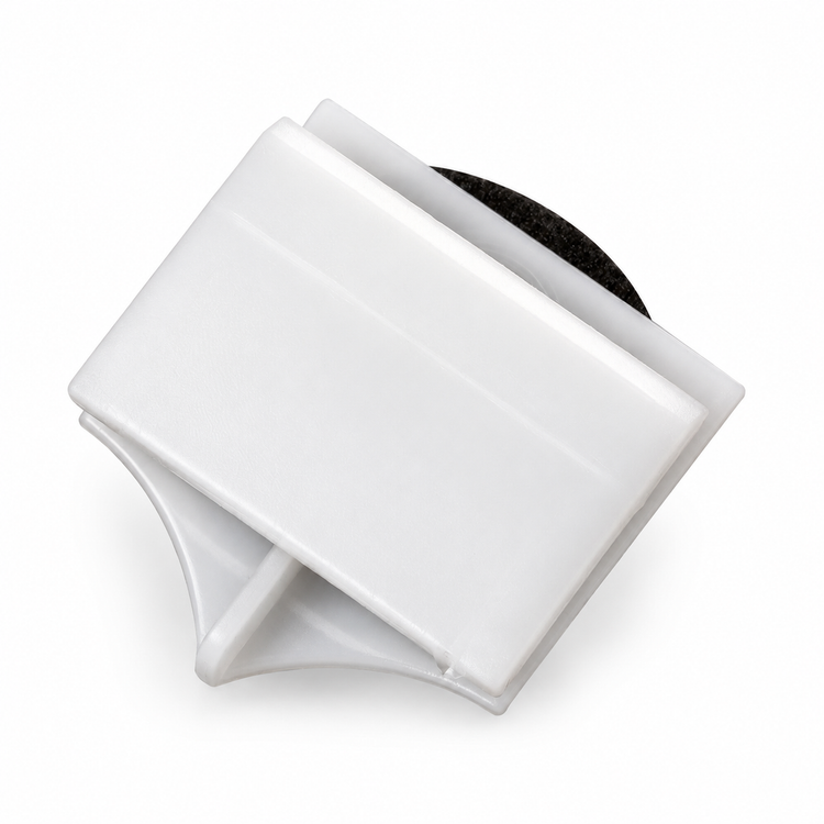 20pcs White Plastic Side Skirt Clips with Sponge Seal - 5270438 5264089 for Ford – Y58.R/20pcsclips – image 2