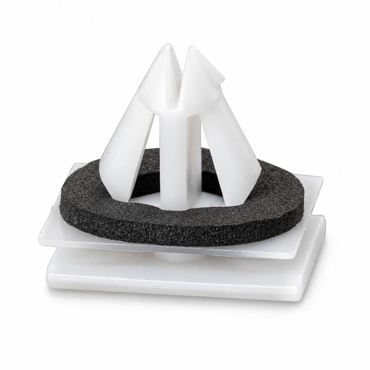 20pcs White Plastic Side Skirt Clips with Sponge Seal - 5270438 5264089 for Ford – Y58.R/20pcsclips – image 3