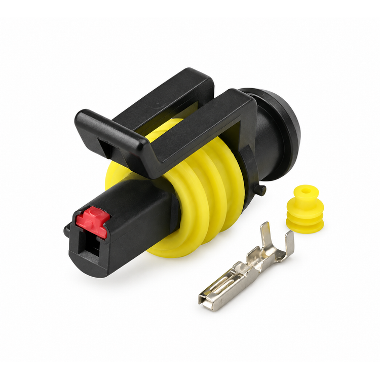 1 Pin Oil Light Switch Connector, For Vauxhall Agila Astra Cascada Combo Corsa Meriva 282079-2 – Y82/1pin – image 2