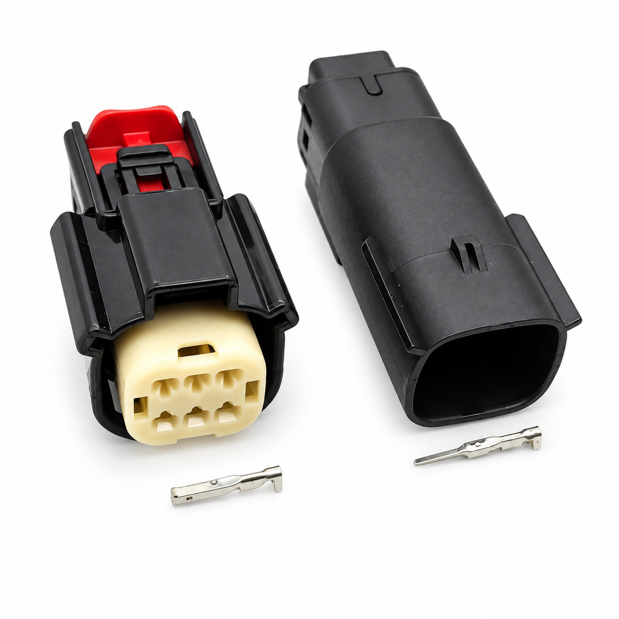 For Molex 6 Pin Wire Connector, for Harley BLACK Waterproof, Sealed Kit, MX150 with CPA MX150L – Y83.O/6pinMolex – image 3