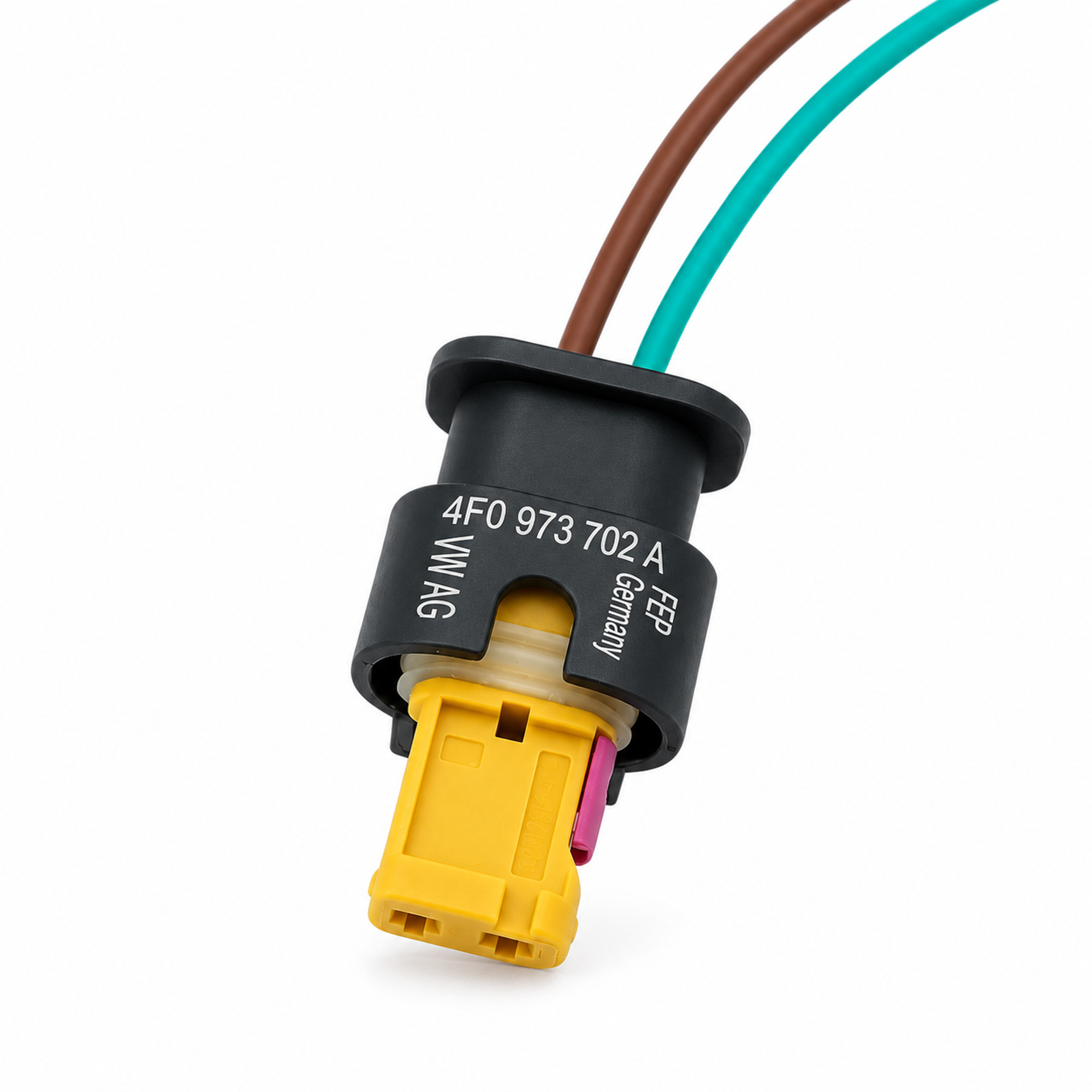 2 Pin Prewired Connector for Audi for VW for Seat for Skoda for Mercedes Fog Lights Pump 4F0973702A – Y88.R/2pinConnector – image 4