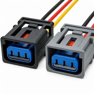 For Ford & Volvo Coil Plug Ignition Connector Cable 3 Pin Pre wired Coil Pack Plugs Style: Both Connectors – Y91/hot.b25+D12 – image 2