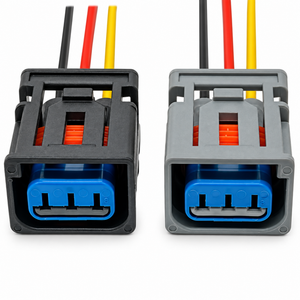 For Ford & Volvo Coil Plug Ignition Connector Cable 3 Pin Pre wired Coil Pack Plugs Style: Both Connectors – Y91/hot.b25+D12 – image 3