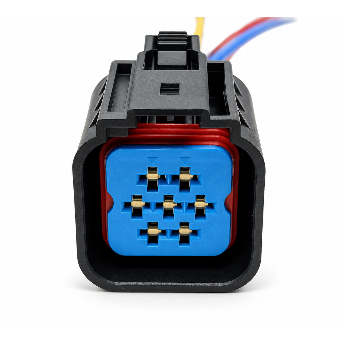 FORD MAZDA 7 PIN HEADLIGHT CONNECTOR WPT-596 3U2Z-14S411-YGA 15cm Tail – Y98/7pin.cable – image 3