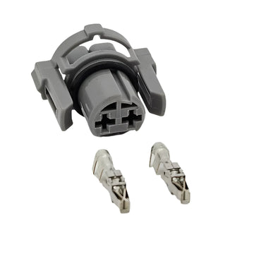 YPC500150 - Für Defender TD5 & TDCi PUMA Elektrischer Fensterhebermotor 2-Pin-Stecker