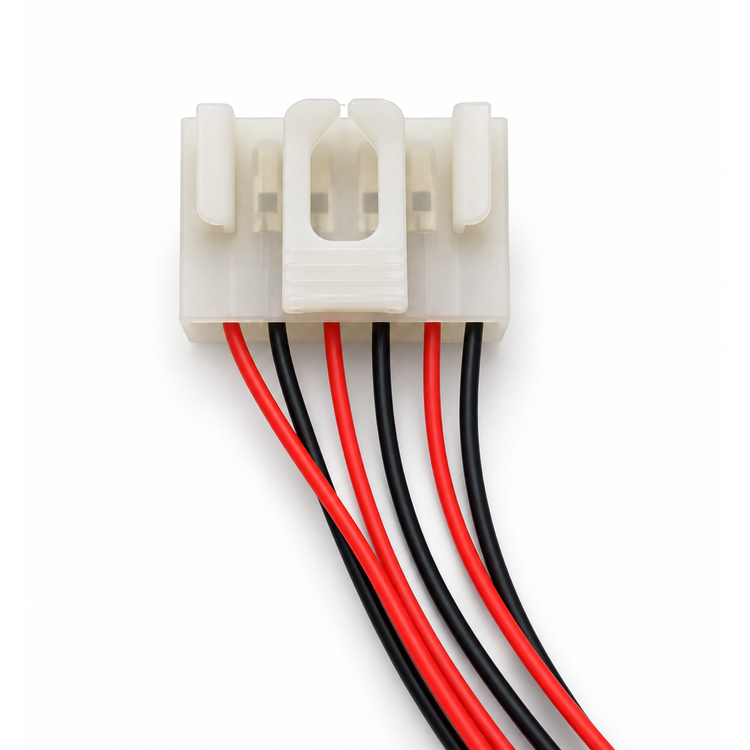 6 Pin - Rear Tail Light Prewired Connector for Fiat Ducato Punto Doblo Bravo Brava PA758589003 – Z02.Y/cable.h03 – image 4