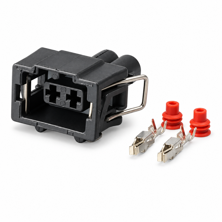 2 Pin Connector Plug Fits VW Transporter T4 Fog Light Lamp 357972762 357972752 – Z08.B/2pin.q64 – image 2