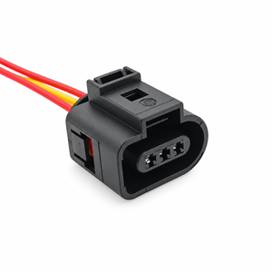 3 Pin Way 1J0973703 Waterproof Electrical Wire Connector Temp Auto Sensor Repair Socket Plug for AUDI A4 A6 AVK VW