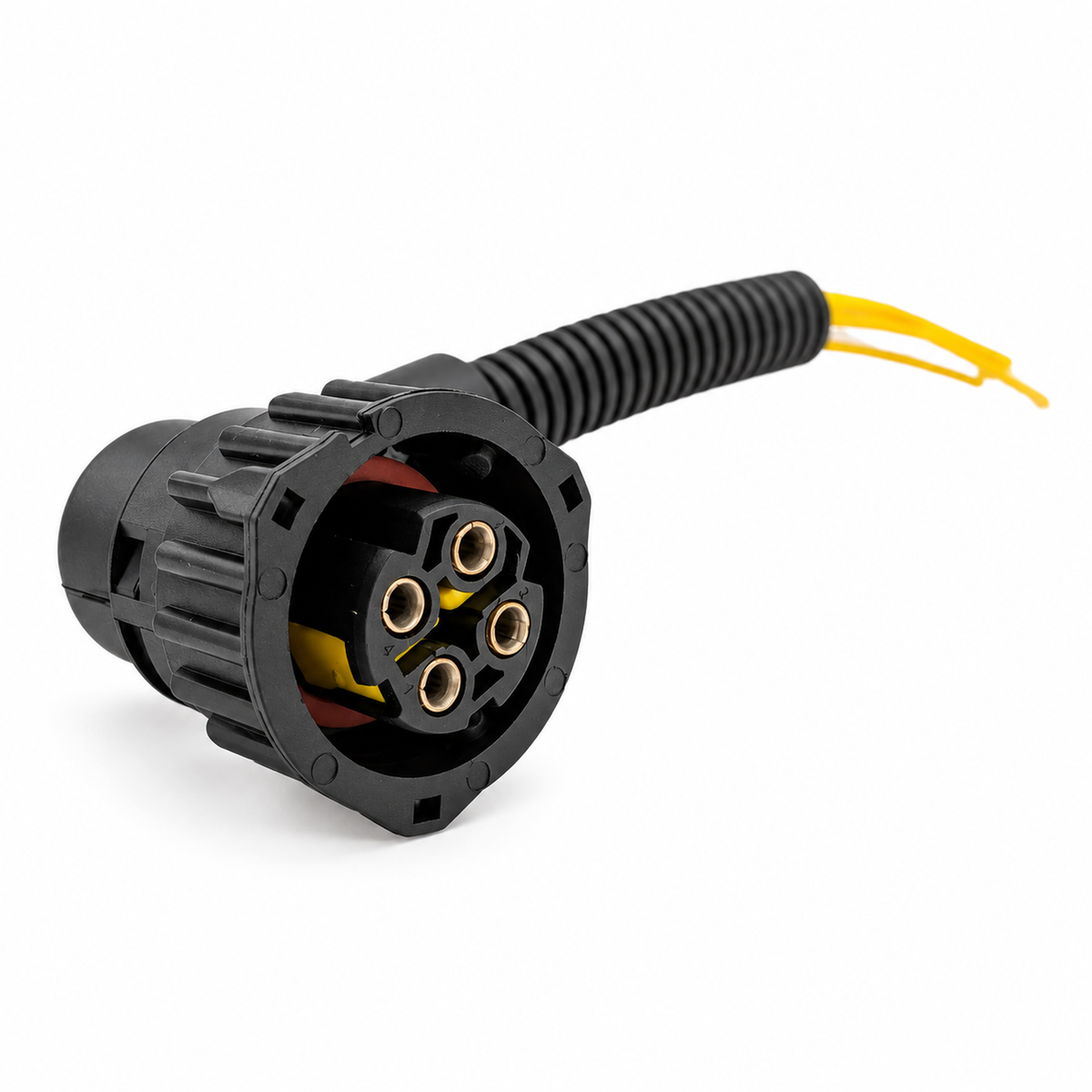 Pre-wired 4 Pin Twist Lock Rear DIN Connector 1-967325-1 Odometer / Tail Light – Z105.B/4pin – image 3