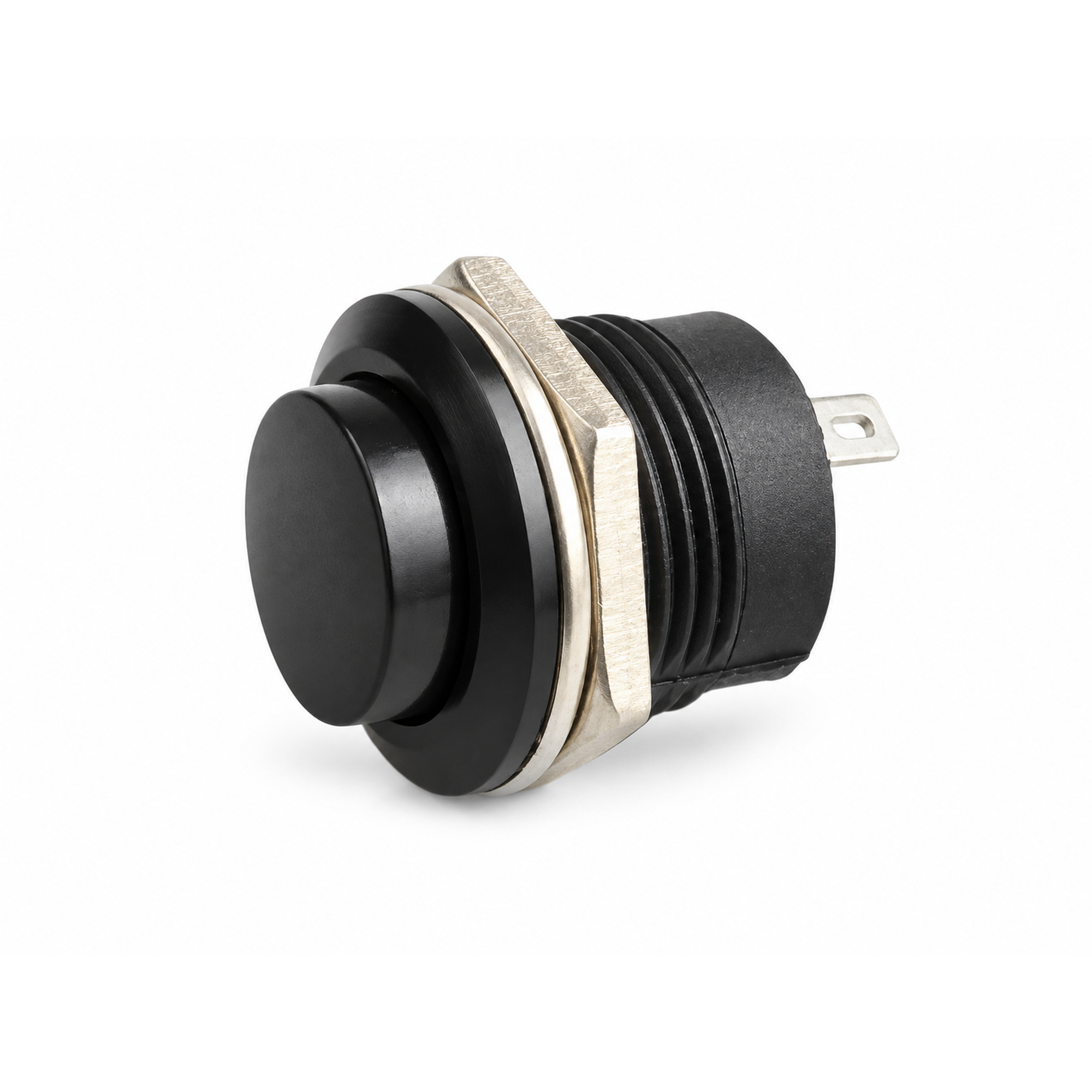 Black Momentary Push Button Switch – 12v 5A Screen Wash Horn Kit/Classic Car – Z113.Y/button – image 3