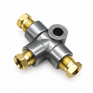 3 Way M10 Brake Line Pipe T Tee Piece with Compression Fittings/Hydro Handbrake – Z116.Y/Tee – image 6
