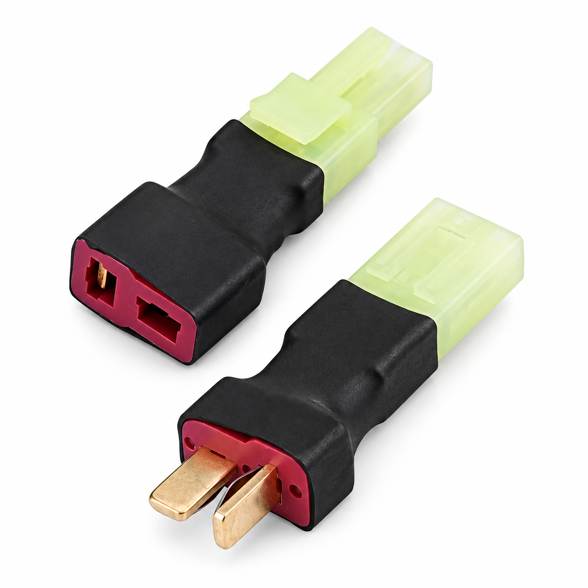 RC Battery Wireless Connector Deans T Plug to Mini Fits Tamiya Female Male Adapter – Z118.R/plugs – image 7
