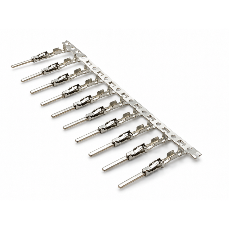 10x 000979035E Wiring Crimp Repair Terminals Pins For Audi VW Skoda Seat Porsche – Z120.B/10pins – image 3