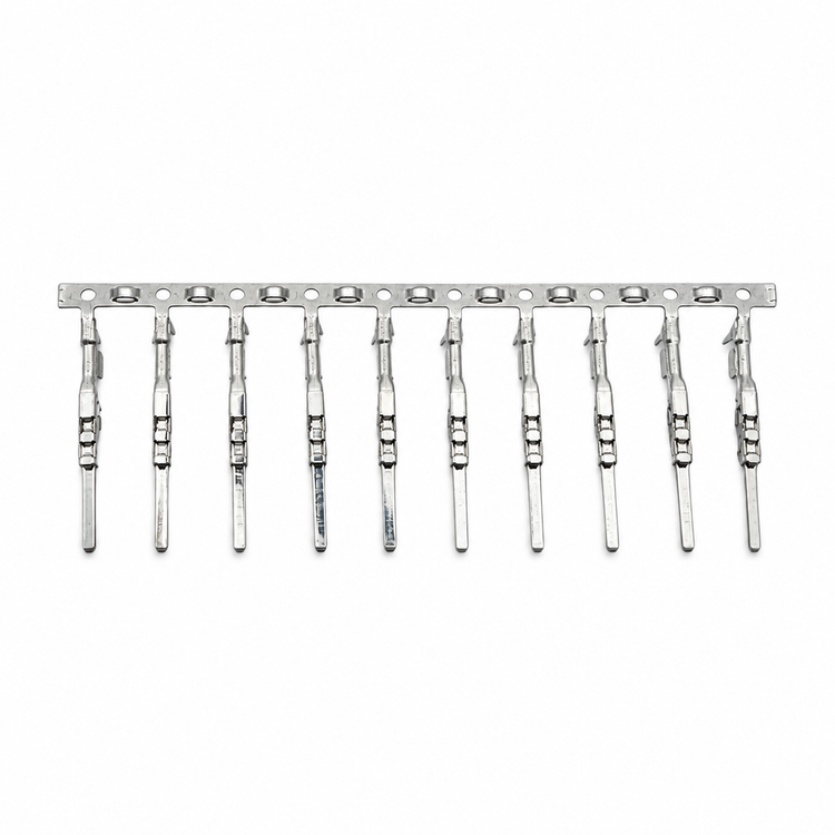 10x 000979035E Wiring Crimp Repair Terminals Pins For Audi VW Skoda Seat Porsche – Z120.B/10pins – image 4
