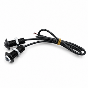 2x White Car LED Eagle Eye Fog Daytime Running DRL Backup Lamp 18mm 9W 12V – Z124.Y/LED – image 4