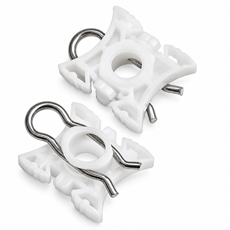 2pcs Window Regulator Slider Clips For BMW E32 E34 E36 E92 3 5 7 Plastic Metal Clip