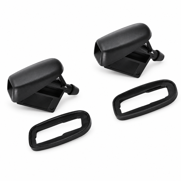 2pcs Windscreen Washer Jets Spray Nozzle Fits Ford Focus Fiesta Ka C-max Galaxy