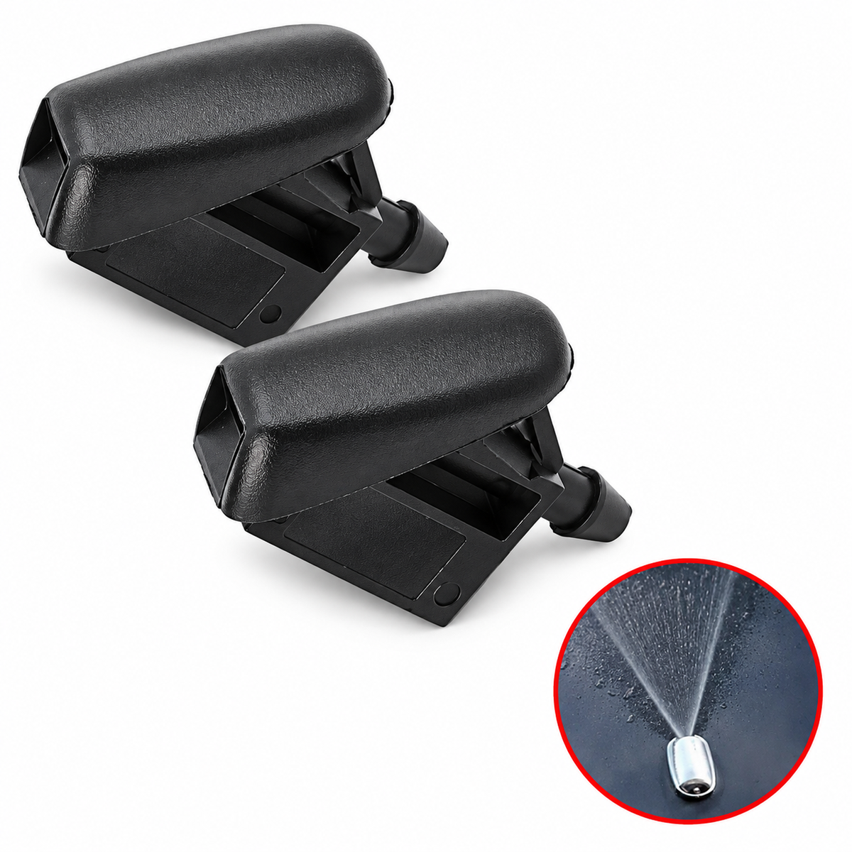 2pcs Windscreen Washer Jets Spray Nozzle Fits Ford Focus Fiesta Ka C-max Galaxy – Z132.G/jets – image 2