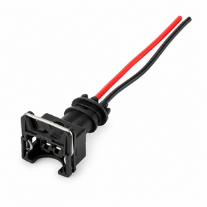 Fuel Injector 2 Pin Connector Plug EV1 OBD1 Pigtail Wiring Clips Fits BOSCH Injectors – Z135/EV1cable – image 2