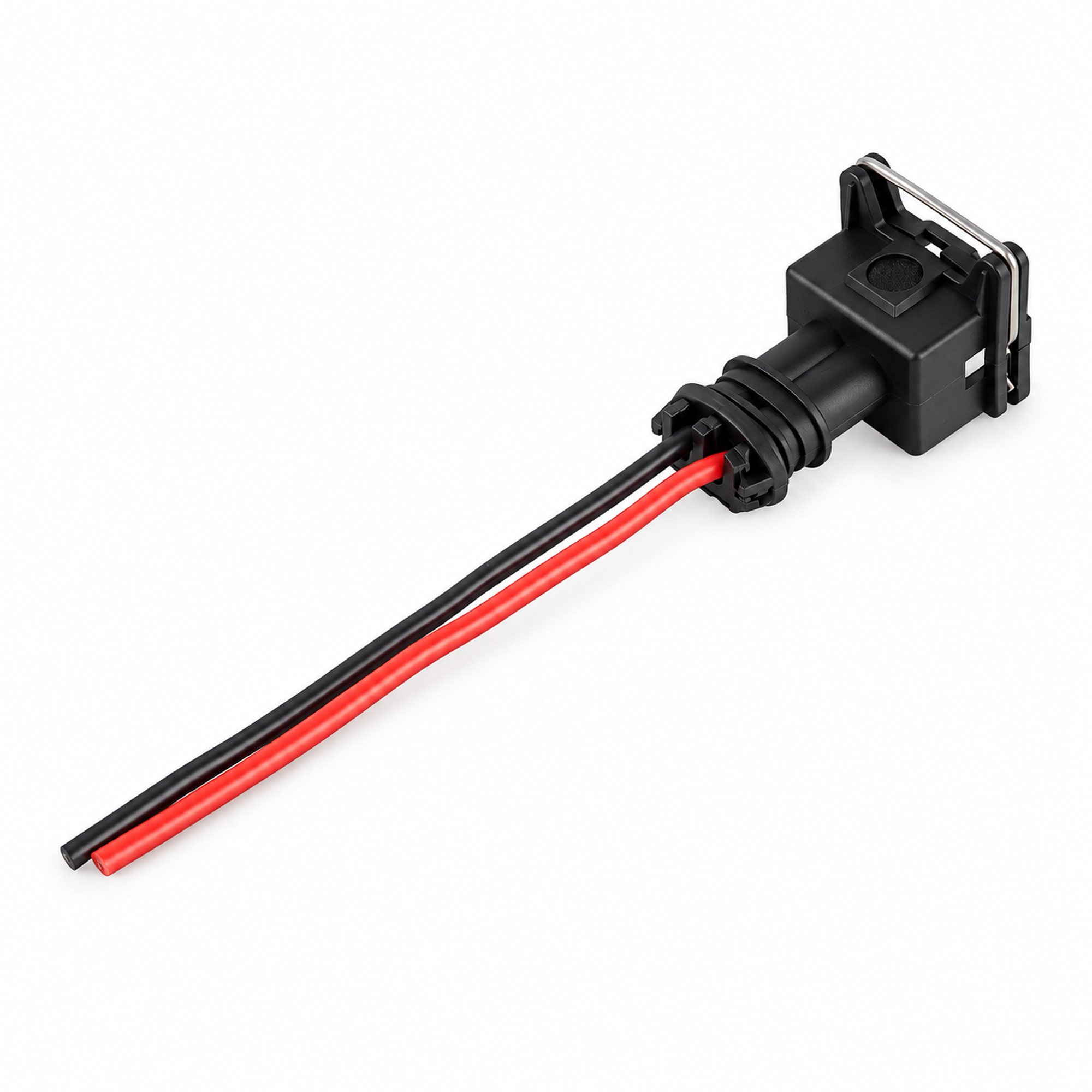 Fuel Injector 2 Pin Connector Plug EV1 OBD1 Pigtail Wiring Clips Fits BOSCH Injectors – Z135/EV1cable – image 3