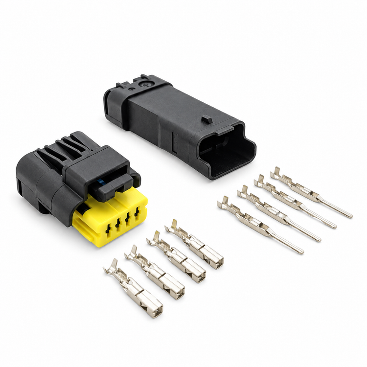 2 3 4 & 6 Pin Waterproof FCI Male & Female Automotive Harness Connector Set – Z139/2pin/FCI/MnF – image 4