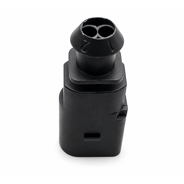 1J0973802 VW Audi VAG 2 Pin Male Brake Pad Wear Sensor Connector Plug Repair Kit Male 1.5mm Housing – Z17.Y/2pin – image 4