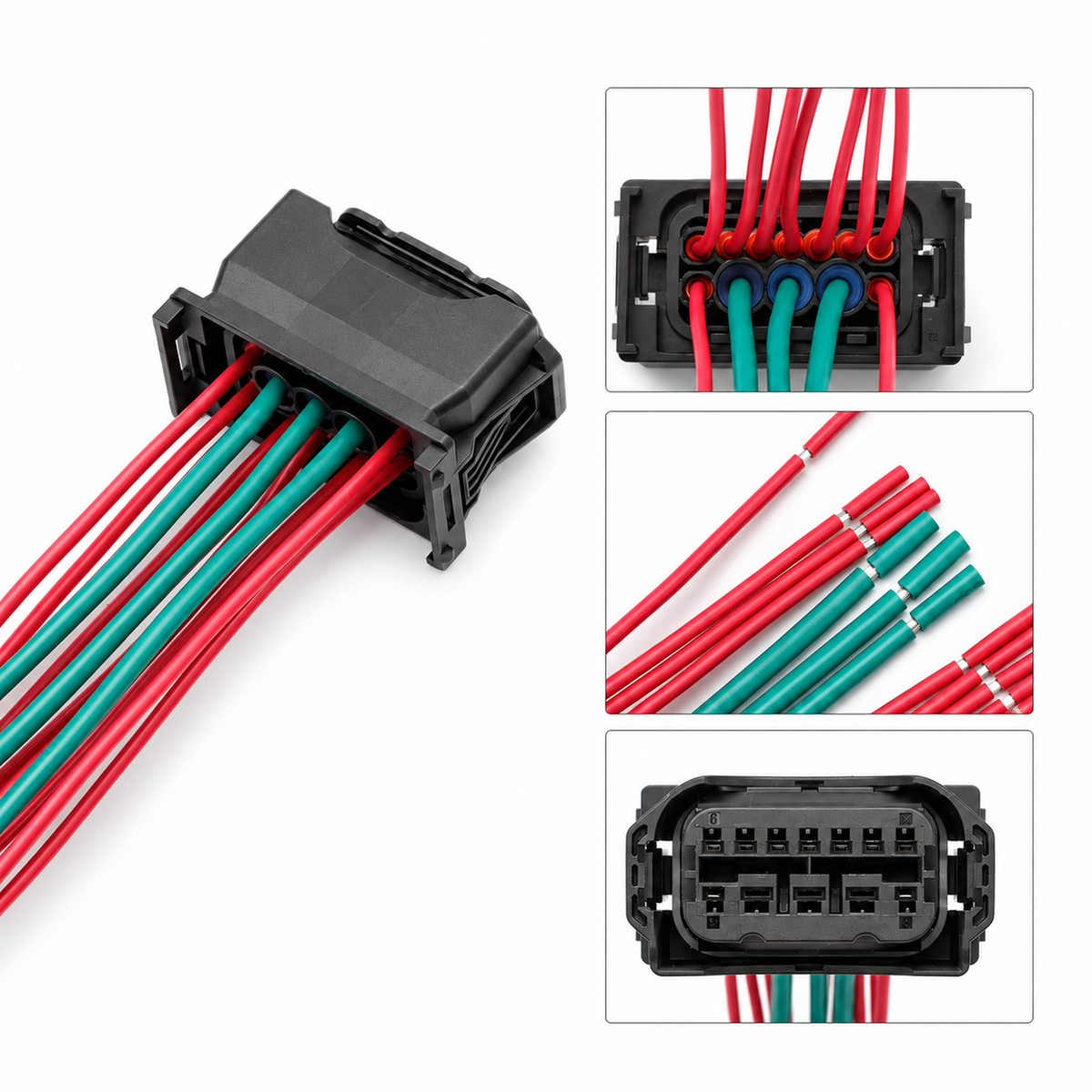 61132359991 - 12pin Connector Headlight Plug Fits BMW F20 F30 E64 E90 E92 – Z181/F110-prewired/B036 – image 5