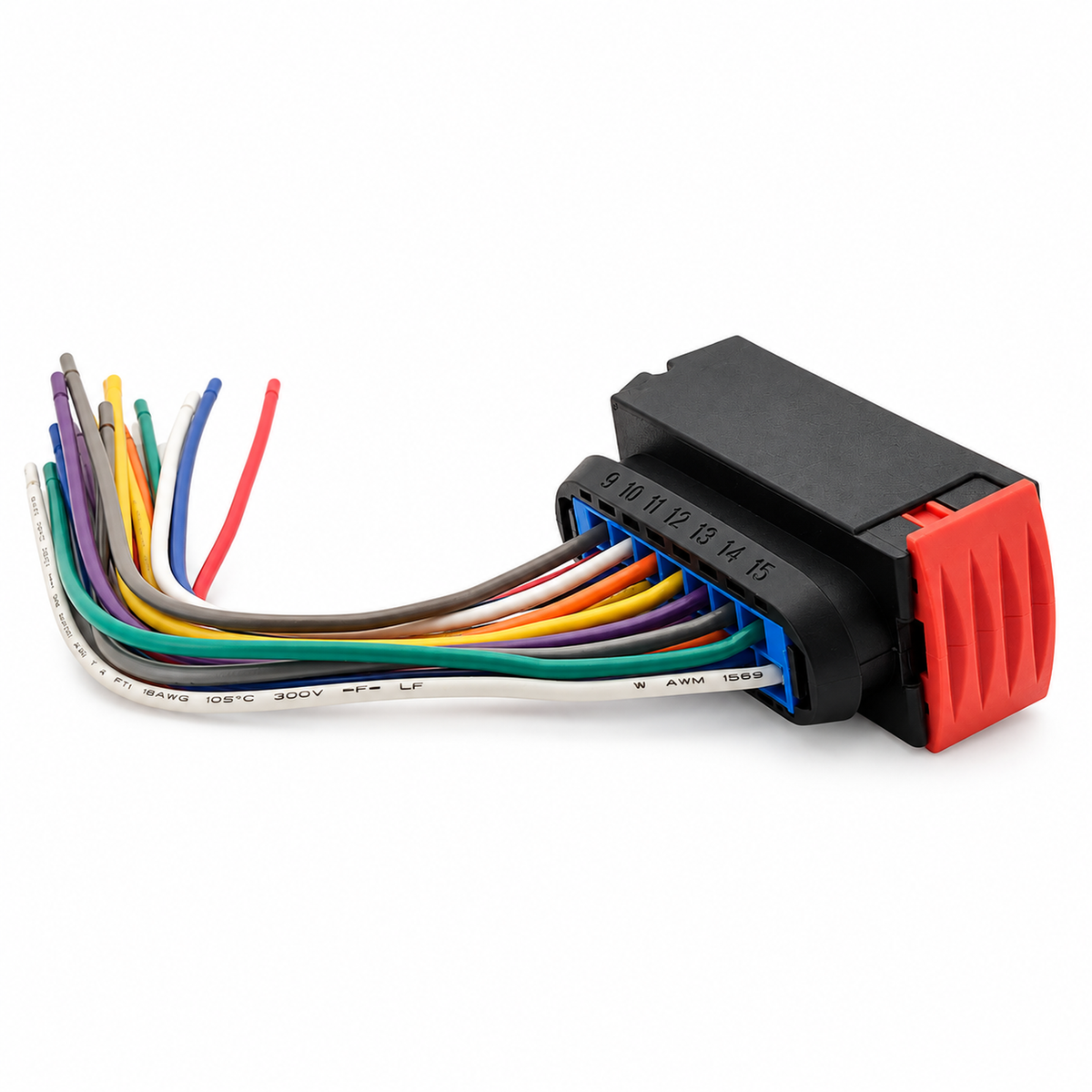 15 Pin Pre-wired Heater Blower Resistor Connector for Vauxhall Vivaro A 2001 on 7701046941 – Z186/F100-pre15pin – image 3