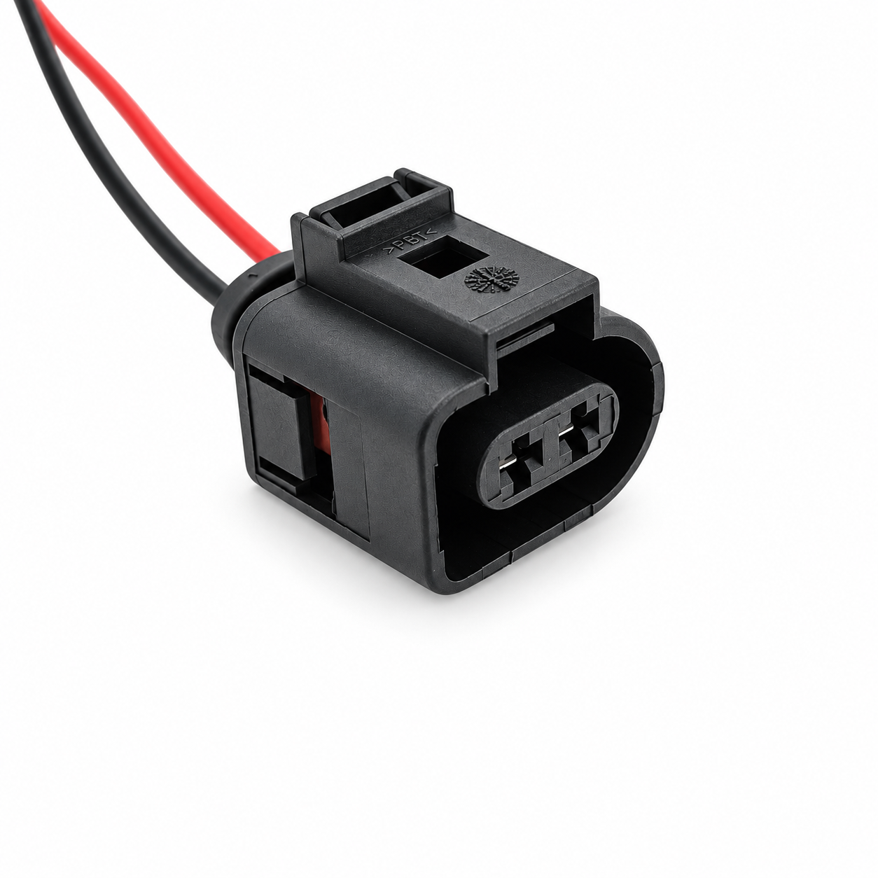2 Pin Connector Plug Socket Wiring Loom 1J0973722 Fits VW, Audi, Seat & Skoda