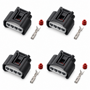 4pcs 4 pin Denso Ignition Coil Plug Connector 90980-11885 Fits Toyota Camry Corolla Rav 4 – Z25.O/4Sets/4pin – image 6
