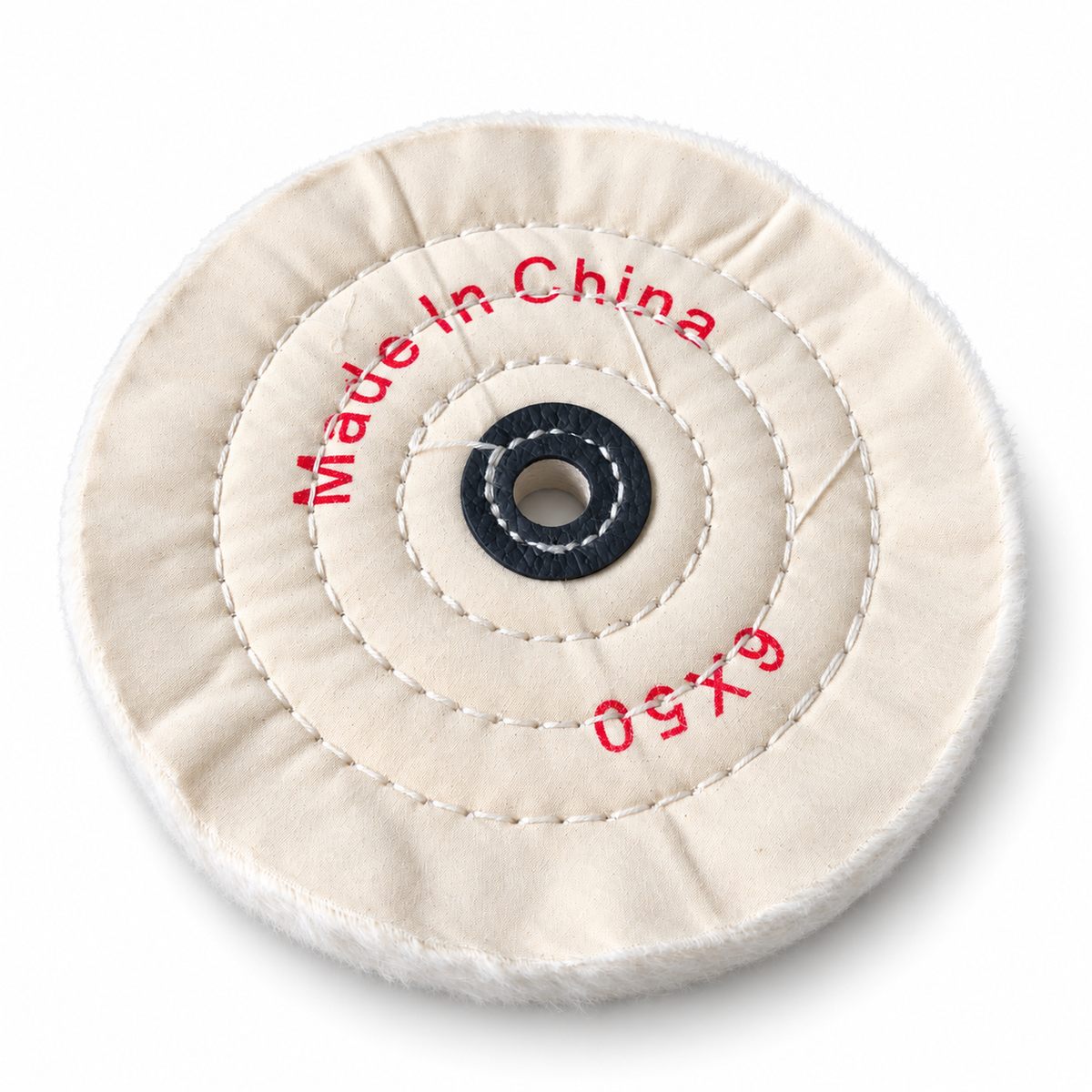 Cotton Buffing Polishing Wheel 6 Inch For Bench Grinder 1/2 Inch Arbor Hole 50 Ply - 2 Pack – Z258 – image 7
