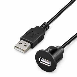 1m PC Car Dash Mount USB 2.0 Male - Female Socket Extension Panel Cable CAMPER PA99949040 – Z26.R/DashUSB – image 5
