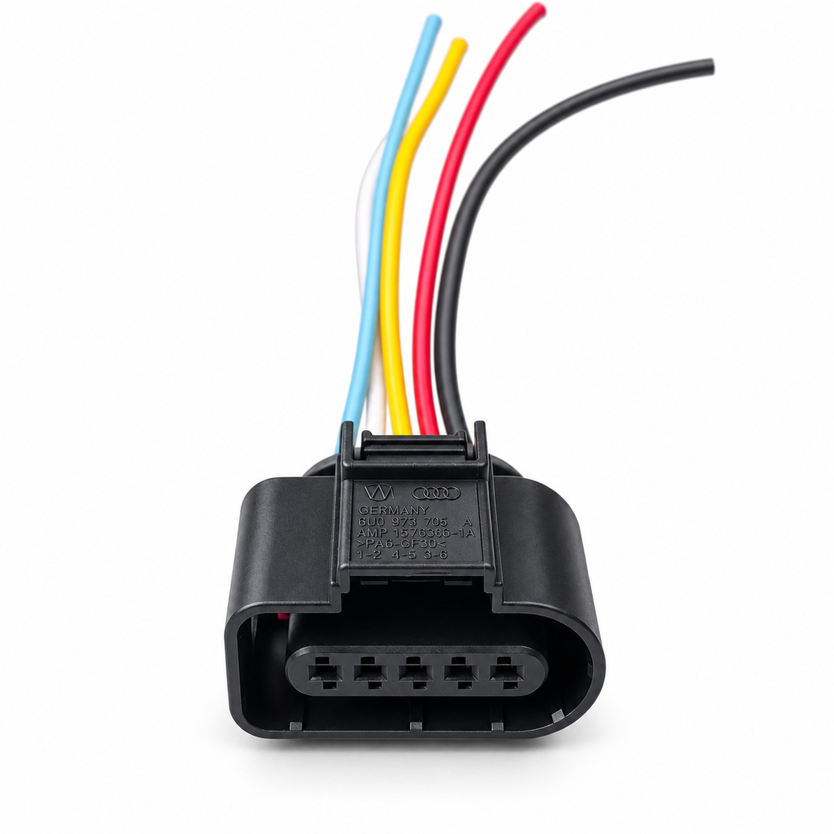 5 Pin Connector Plug Wiring Socket Repair Loom For VW Audi - OE 8K0973705 8K0973705A – Z265 – image 7