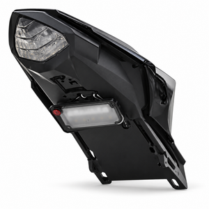 Universal Motorcycle License Number Plate Holder Tail Tidy Bracket For Lexmoto – Z27.Y/MotoBPlate – image 3