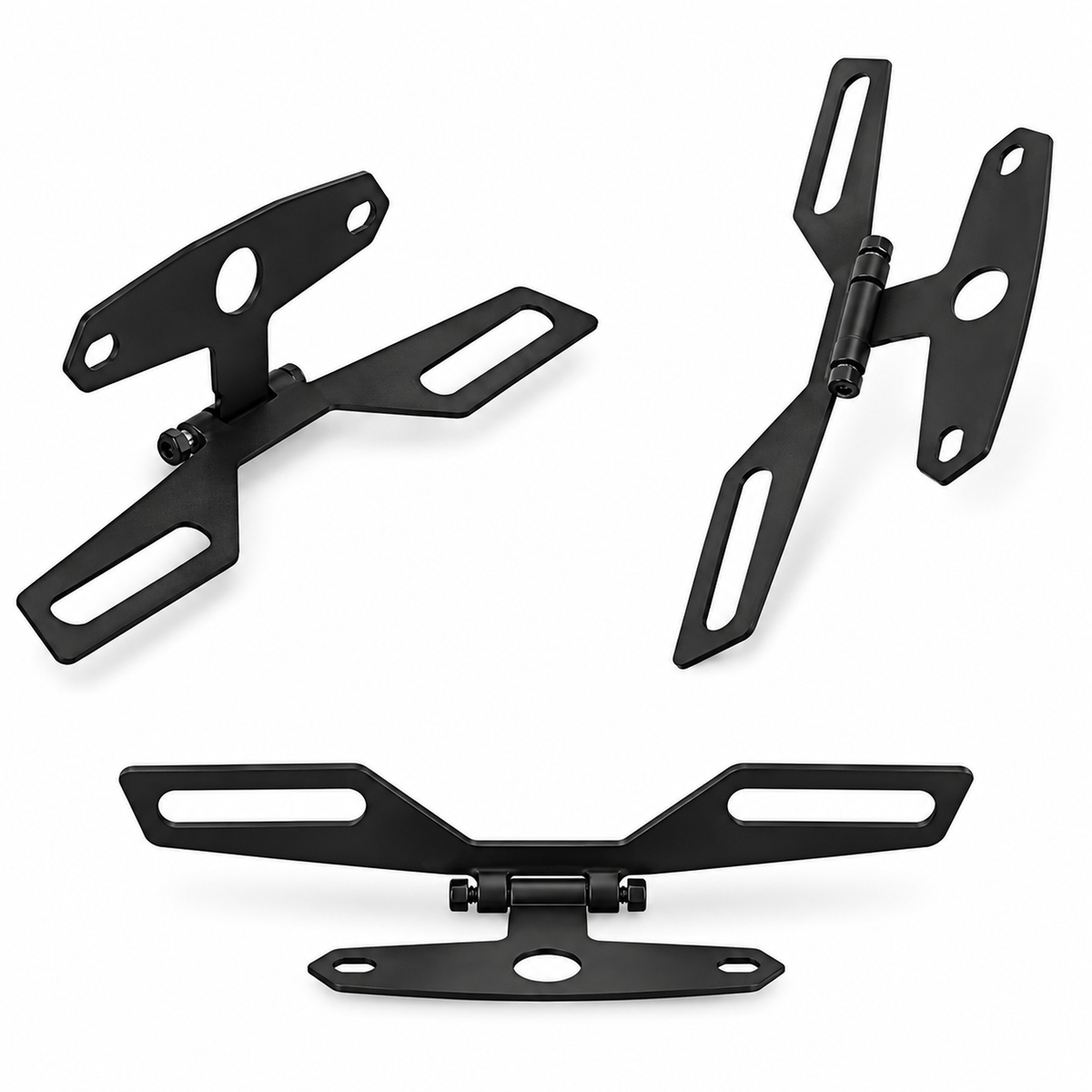 Universal Motorcycle License Number Plate Holder Tail Tidy Bracket For Lexmoto – Z27.Y/MotoBPlate – image 4