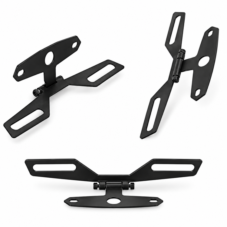 Universal Motorcycle License Number Plate Holder Tail Tidy Bracket For Lexmoto – Z27.Y/MotoBPlate – image 4