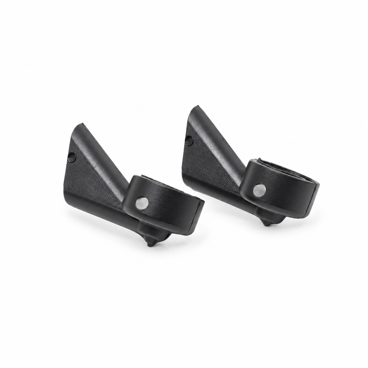 2x Rear Wiper Washer Nozzle Spray Jet Black For Audi A3 A4 A6 Q7 8E9955985