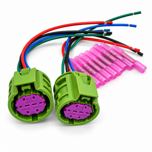 4 Pin Repair Plug For 2 X Fiat 500 Drl Day Time Running Light Wired 2007 to 2015 – Z289/C315 – image 2